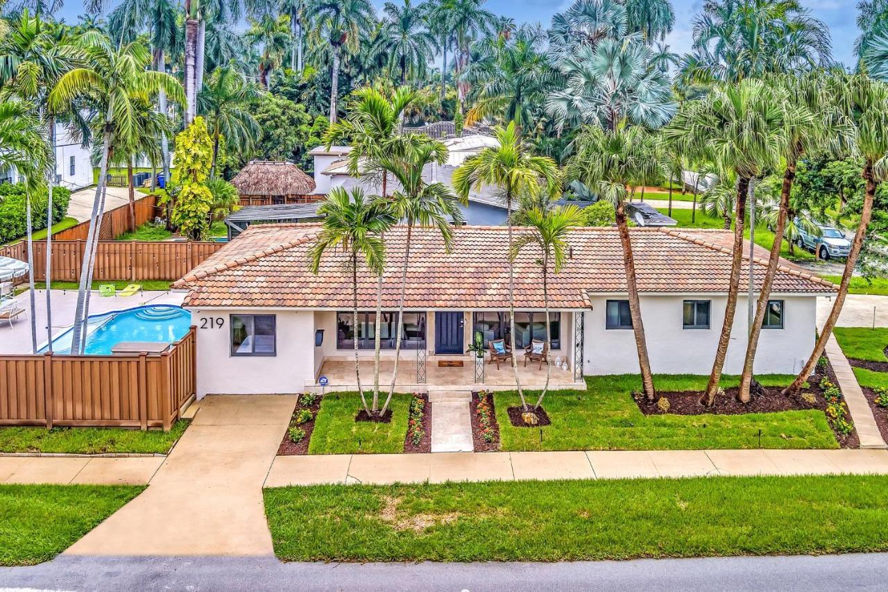 Tropical Oasis With Pool 10 Mins Airport & 5 Mins Beach Hollywood Exterior foto